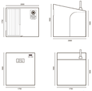 Sawu vihreä saunateltta