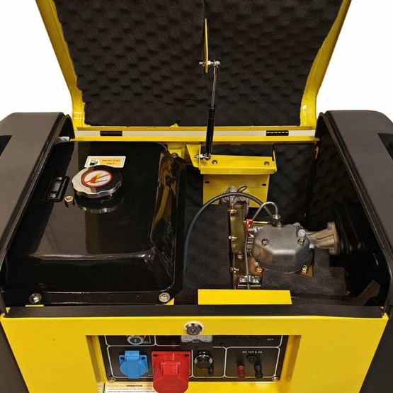 Sinemaster KDE7500SS3 400V diesel aggregaatti