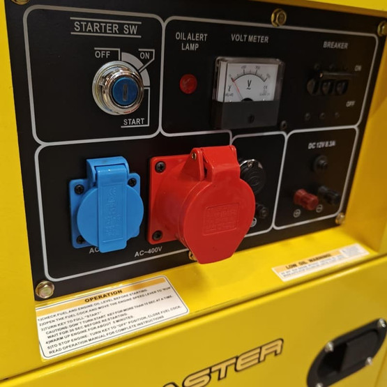 Sinemaster KDE7500SS3 400V diesel aggregaatti