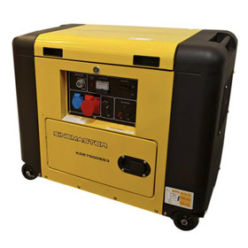 Sinemaster KDE7500SS3 400V diesel aggregaatti