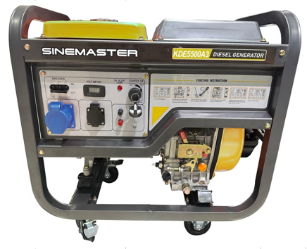 Sinemaster KDE5500A3 400V aggregaatti