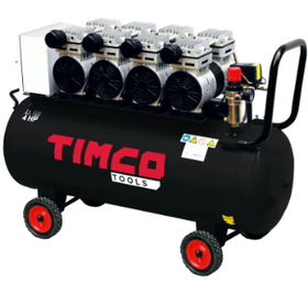 Timco 4x1HP 100L öljytön kompressori