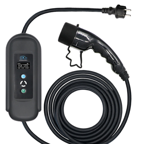Motorwerk EV type 2, 3,7kW, 8m sähköauton latausasema