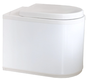 Ekohytte Frost valkoinen energiatehokas pakastava WC