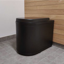 Ekohytte Frost musta energiatehokas pakastava WC