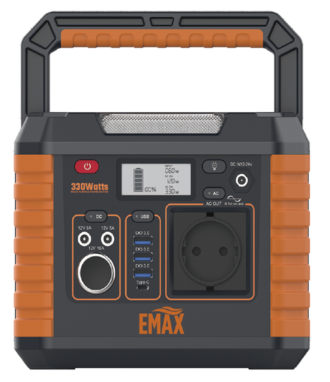 Emax Latausasema 330W, 288,6Wh