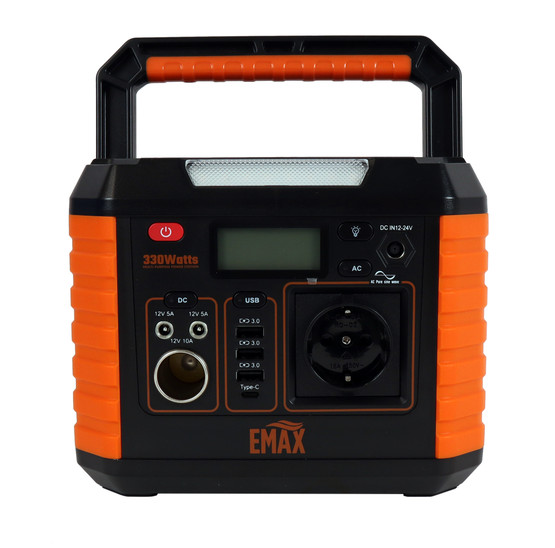 Emax Latausasema 330W, 288,6Wh