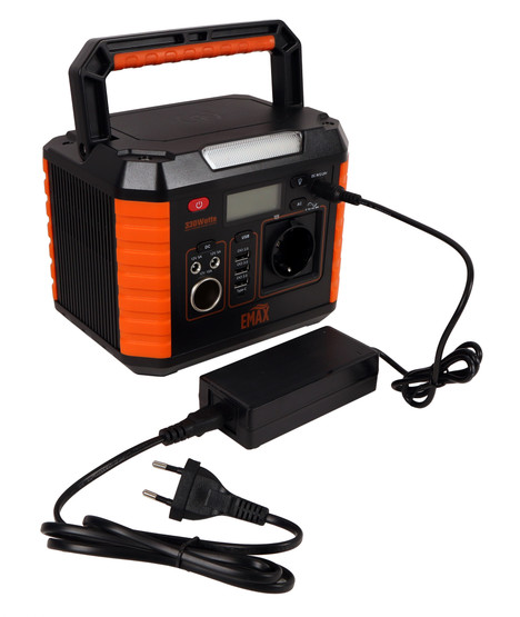 Emax Latausasema 330W, 288,6Wh