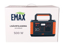 Emax Latausasema 500W, 519Wh