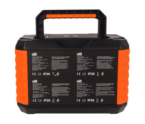 Emax Latausasema 500W, 519Wh