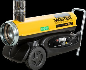 Hallilämmitin 20kW Master BV 77E, biopolttoaine
