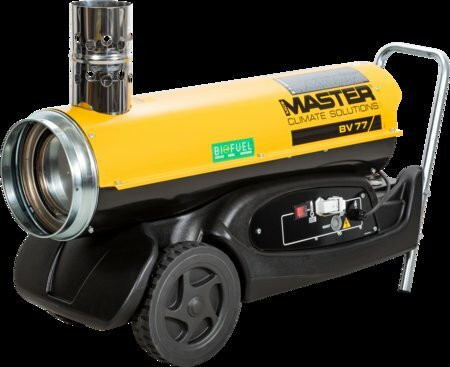 Hallilämmitin 20kW Master BV 77E, biopolttoaine