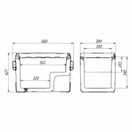 Frezzer Pro 40L 12/24V 230V matkajääkaappipakastin
