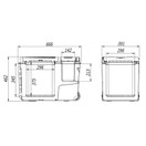 Frezzer Camping M35L 12/24V 230V matkajääkaappipakastin