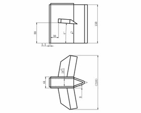 Timco 18T/22T traktorihalkomakoneen ristihalkoja