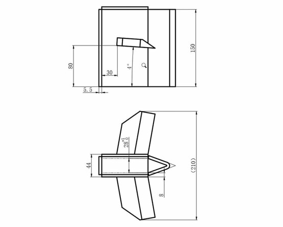 Timco 18T/22T traktorihalkomakoneen ristihalkoja