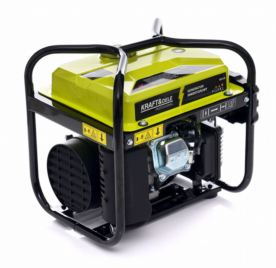 Invertterigeneraattori 2,5kW, Kraft & Dele
