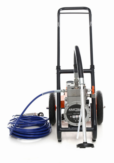 Korkeapainemaalausyksikkö 1500W, 4l/min, 225bar, Kraft & Dele