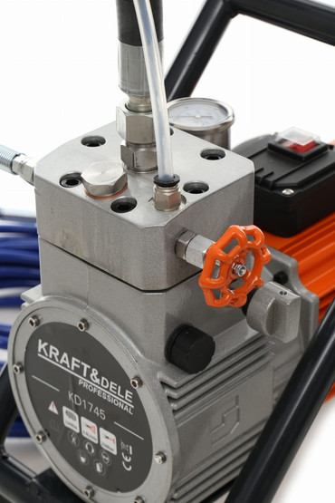 Korkeapainemaalausyksikkö 1500W, 4l/min, 225bar, Kraft & Dele