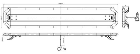 CRX LED Paneelimajakka Averti P1240 12/24V