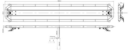 CRX LED Paneelimajakka Averti P1390 12/24V