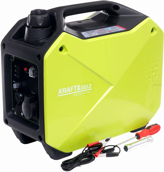 Invertterigeneraattori 1,9kW / 2,1kW, Kraft & Dele