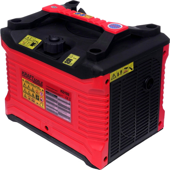 Invertterigeneraattori 1000W, 230V, Kraft & Dele