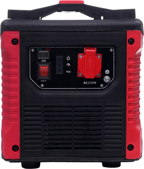 Invertterigeneraattori 1000W, 230V, Kraft & Dele