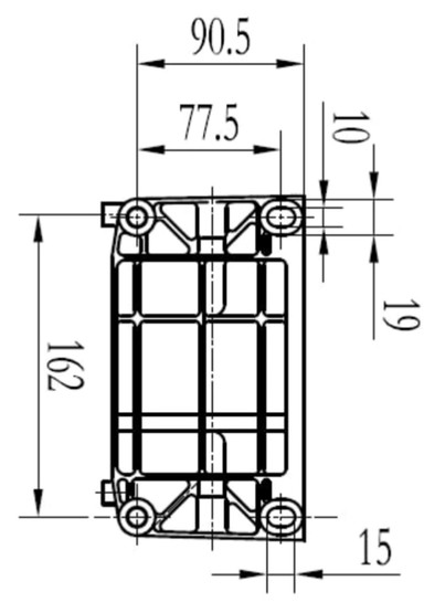 Ducar irtomoottori DH225 6.4HP bensa