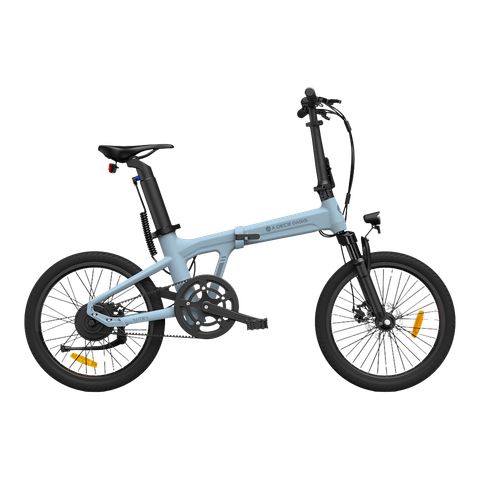 Taittuva sähköpyörä ADO A20S AIR etujousituksella, sininen