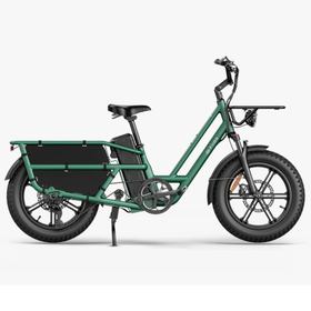 Sähköinen tavarapyörä FIIDO T2 Longtail Cargo, Forest Green