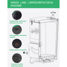 Green Land 110l lämpökompostori