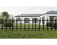 Green Land Garden II 2105x1100x68mm aitaelementti, musta