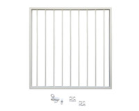 Green Land Garden alumiininen portti, valkoinen