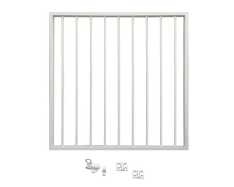 Green Land Garden alumiininen portti, valkoinen