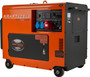Diesel aggregaatti 7500W, 12/230/380V + ATS, Kraft & Dele