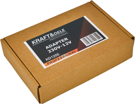 Verkkovirta-adapteri 230V-12V, 120W, Kraft & Dele