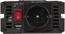 Siniaaltoinvertteri 12V, 500W/1000W + USB 5V/1A, Kraft & Dele