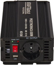 Siniaaltoinvertteri 12V, 500W/1000W + USB 5V/1A, Kraft & Dele