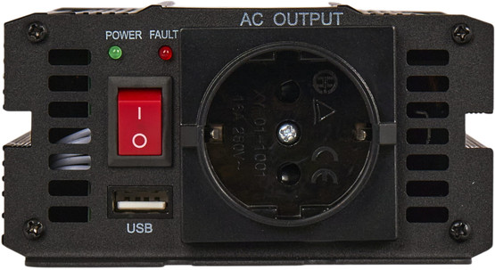 Siniaaltoinvertteri 12V, 300W/600W, Kraft & Dele