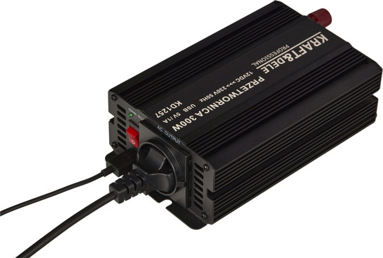 Siniaaltoinvertteri 12V, 300W/600W, Kraft & Dele