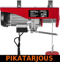Nostovinssi 400kg/800kg, 230V, Kraft & Dele - PIKATARJOUS!