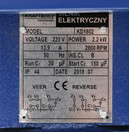 Sähkömoottori 220V, 2,2kW, 2800rpm, Kraft & Dele