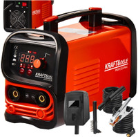 Invertterihitsauskone IGBT/MMA/LIFT/TIG 350A, punainen, Kraft & Dele