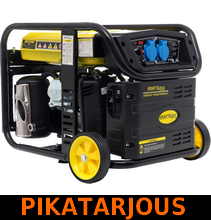 Aggregaatti-invertteri 4,8kW, 12V/230V, Kraft & Dele - PIKATARJOUS!