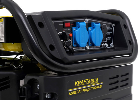 Aggregaatti-invertteri 4,8kW, 12V/230V, Kraft & Dele