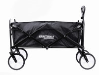 Kokoontaitettava kuljetuskärry 130L, Kraft & Dele