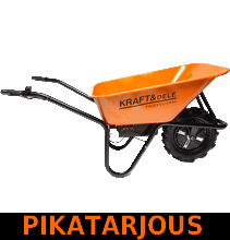 Akkukottikärryt 150kg, Kraft & Dele - PIKATARJOUS!