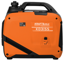 Aggregaatti-invertteri 2,6kW, 12V/230V, Kraft & Dele