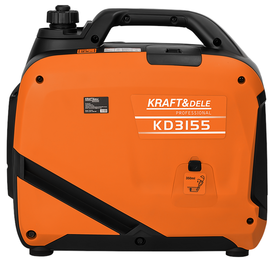 Aggregaatti-invertteri 2,6kW, 12V/230V, Kraft & Dele